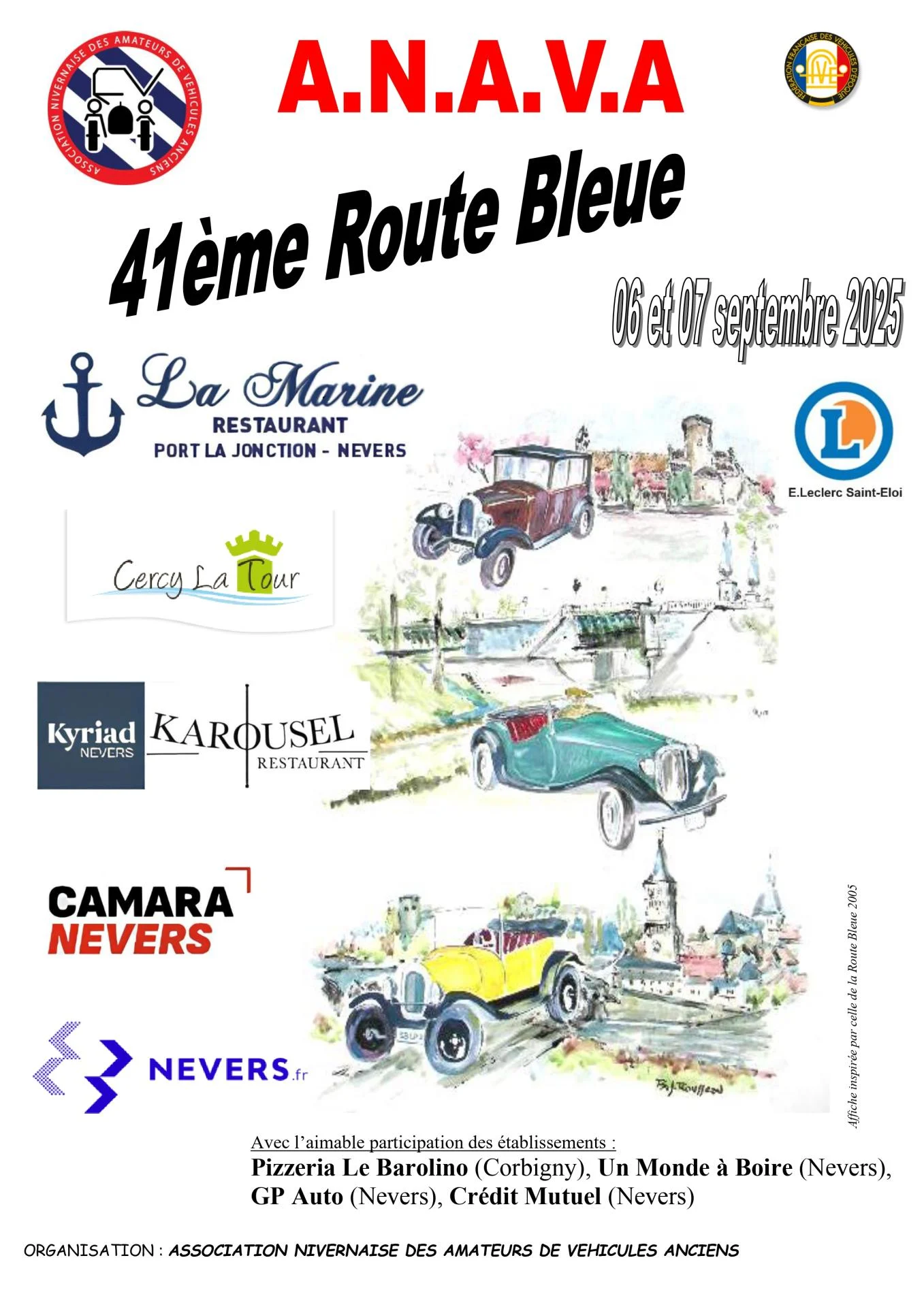 Route Bleue 2025